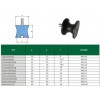 电子设备橡胶减振器